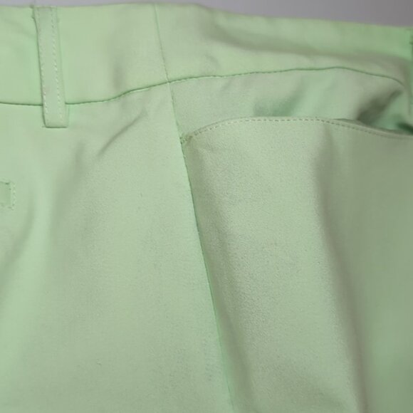 Catherine Malandrino Cropped Trousers Mint Green Slim Leg Stretch Pants - Picture 10 of 10